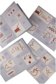 Album Points De Broderie Sajou Rouge N°916