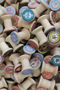 Bobine Bois à L'ancienne Sajou Orange 3 Bobine Bois à L'ancienne Sajou Orange – Image 3