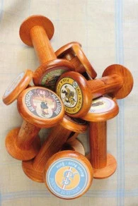 Bobine Bois à L'ancienne Sajou Orange 6 Bobine Bois à L'ancienne Sajou Orange – Image 6