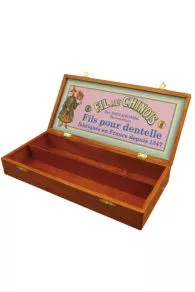 Boîte Rangement En Bois Fil Au Chinois Dentelle