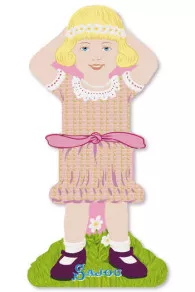 Cartes à Fil Petites Filles Famille 1 Complète