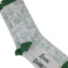 Chaussettes Toile De Jouy écru Vert 35/37