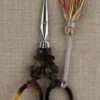 Ciseaux Broderie écaille Fleur Nécessaire Coquecigrues