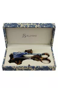 Ciseaux Broderie écaille S Nécessaire Jouy Bleu