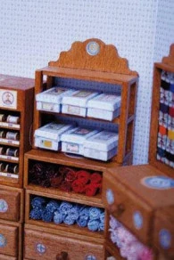 Étagère En Bois Miniature Rubans Sajou 5 Étagère En Bois Miniature Rubans Sajou – Image 5