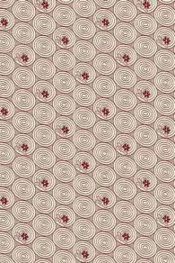 Etui Porte-ciseaux Toile Cirée Jouy Bordeaux - M 4 Etui Porte-ciseaux Toile Cirée Jouy Bordeaux - M – Image 4