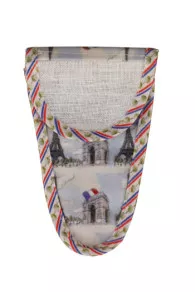 Etui Porte-ciseaux Toile Cirée Paris - M