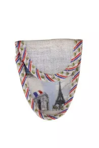 Etui Porte-ciseaux Toile Cirée Paris - S