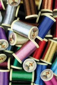 Fil à Coudre Métallisé N°40 Cône 122 - Argent 3 Fil à Coudre Métallisé N°40 Cône 122 - Argent – Image 3