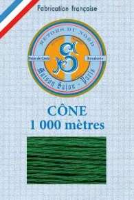 Fil Broderie Retors Du Nord Cône 2014 - Jardin