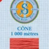 Fil Broderie Retors Du Nord Cône 2017 - Corail