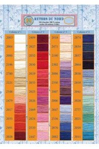 Fil Broderie Retors Du Nord Cône 2471 - Pétale 3 Fil Broderie Retors Du Nord Cône 2471 - Pétale – Image 3