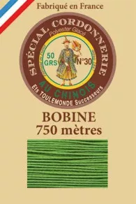Fil Cordonnerie Glacé Bobine 865 - Vert Vif