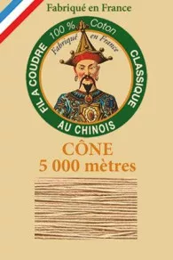 Fil De Coton Grand Cône 6266 Mastic