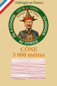 Fil De Coton Grand Cône 6586 Poudre