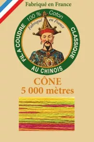 Fil De Coton Grand Cône 6923 Arlequin