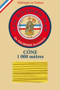 Fil De Lin Retors Mat 12/3 Cone 259 - Soleil