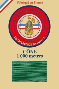 Fil De Lin Retors Mat 12/3 Cone 436 - Gazon