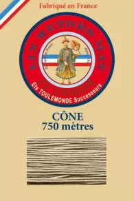 Fil De Lin Retors Mat 12/4 Cone 359 - Gris