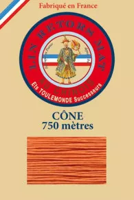 Fil De Lin Retors Mat 12/4 Cone 419 - Oranger