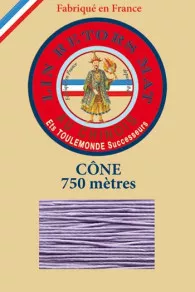 Fil De Lin Retors Mat 12/4 Cone 497 - Mauve