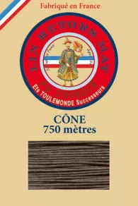 Fil De Lin Retors Mat 12/4 Cone 518 - Taupe