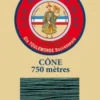 Fil De Lin Retors Mat 12/4 Cone 750 - Paon
