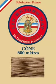 Fil De Lin Retors Mat 12/5 Cone 185 - Beige