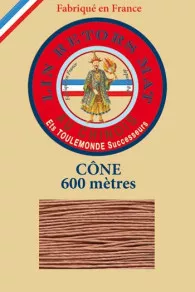 Fil De Lin Retors Mat 12/5 Cone 330 - Daim