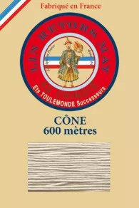 Fil De Lin Retors Mat 12/5 Cone 359 - Gris