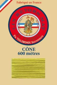 Fil De Lin Retors Mat 12/5 Cone 519 - Anis