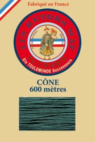 Fil De Lin Retors Mat 12/5 Cone 750 - Paon