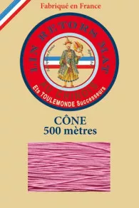 Fil De Lin Retors Mat 12/6 Cone 200 - Bonbon