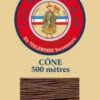Fil De Lin Retors Mat 12/6 Cone 276 - Marron