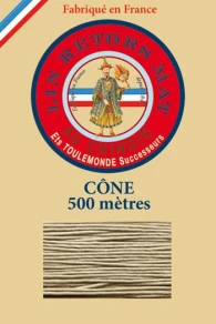 Fil De Lin Retors Mat 12/6 Cone 359 - Gris 1 Fil De Lin Retors Mat 12/6 Cone 359 - Gris