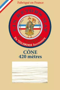 Fil De Lin Retors Mat 12/7 Cone 105 - Naturel