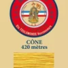 Fil De Lin Retors Mat 12/7 Cone 508 - Jaune