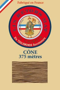 Fil De Lin Retors Mat 12/8 Cone 185 - Beige