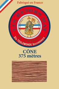Fil De Lin Retors Mat 12/8 Cone 330 - Daim