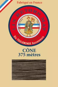 Fil De Lin Retors Mat 12/8 Cone 518 - Taupe