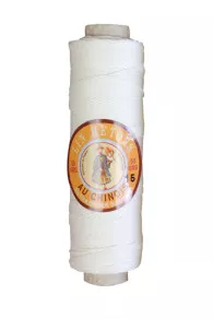 Fil De Lin Retors Reliure Fusette écru N° 15