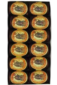 Fil Dentelle Calais Boîte 12 6117 - Marron Foncé