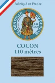 Fil Dentelle Calais Boîte 12 6213 - Chocolat 3 Fil Dentelle Calais Boîte 12 6213 - Chocolat – Image 3