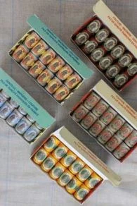 Fil Dentelle Calais Boîte 12 6784 - Marine 6 Fil Dentelle Calais Boîte 12 6784 - Marine – Image 6