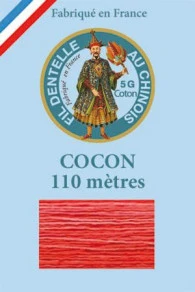 Fil Dentelle Calais Boîte 12 6933 - Cerise 3 Fil Dentelle Calais Boîte 12 6933 - Cerise – Image 3