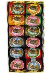 Fil Dentelle Calais Boîte 12 Tons Soutenus N°3