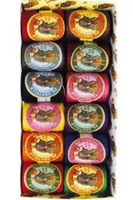 Fil Dentelle Calais Boîte 12 Tons Vifs N°1