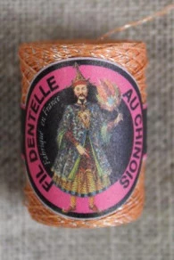 Fil Dentelle Caudry Boîte 3983 - Pêche 3 Fil Dentelle Caudry Boîte 3983 - Pêche – Image 3