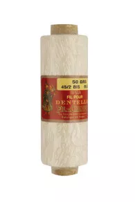 Fil Dentelle Lin écru Mat Fusette 45/2