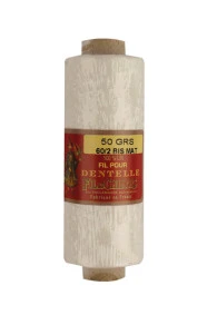 Fil Dentelle Lin écru Mat Fusette 60/2